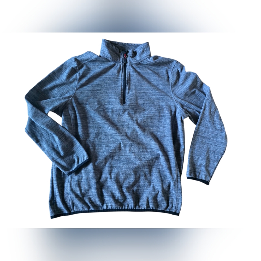 Avalanche Supply Company Gray 1/4 Zip Pullover Sweatshirt Size L